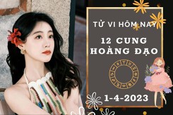 Tử vi hôm nay của 12 cung hoàng đạo ngày 1/4/2023: Bạch Dương tài lộc trục trặc, Bọ Cạp tình cảm vượng sắc