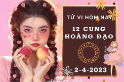 Tử vi hôm nay của 12 cung hoàng đạo ngày 2/4/2023: Kim Ngưu công việc có điểm sáng, Nhân Mã tài lộc thịnh vượng