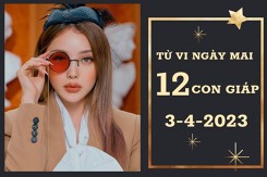 Tử vi ngày mai của 12 con giáp 3/4/2023: Tỵ tài lộc sụt giảm, Hợi sự nghiệp thăng hoa
