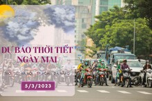 Dự báo thời tiết ngày mai 5/3/2023: Hà Nội và TP HCM đều có nắng, Đà Nẵng vẫn mưa và lạnh về đêm