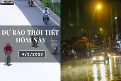 Dự báo thời tiết hôm nay 4/3/2023: Hà Nội trời rét, không mưa, Đà Nẵng mưa về đêm, TP HCM nắng mạnh
