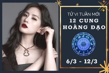 Tử vi tuần mới của 12 cung hoàng đạo từ 6/3 đến 12/3: Song Tử tài lộc đứng yên, Bảo Bình công việc hanh thông