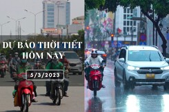 Dự báo thời tiết hôm nay 5/3/2023: Hà Nội, TP HCM trưa chiều có nắng, Đà Nẵng đêm và sáng có mưa