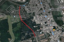 Đường sẽ mở theo quy hoạch ở xã Phú Xuân, huyện Nhà Bè, TP HCM (phần 3)