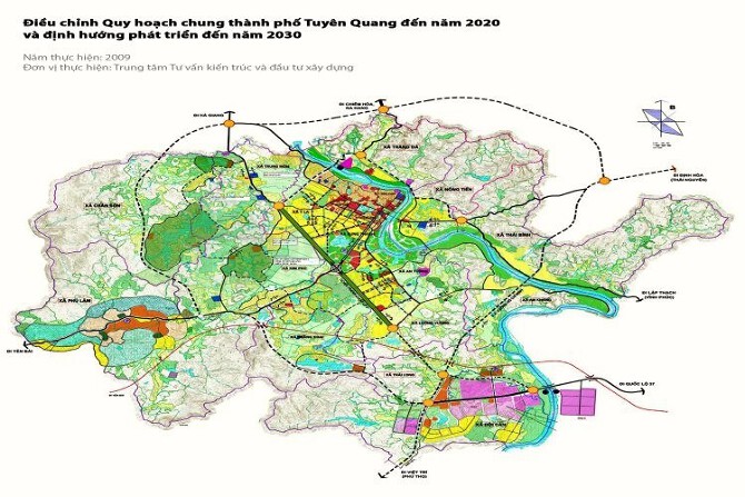 Quy hoạch giao thông tỉnh Tuyên Quang mới nhất