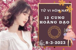 Tử vi hôm nay của 12 cung hoàng đạo ngày 8/3/2023: Bạch Dương tình cảm rối rắm, Bọ Cạp tài lộc kém ổn định