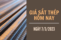 Giá sắt thép xây dựng hôm nay 7/3: Tăng trở lại, ghi nhận mức 4.241 nhân dân tệ/tấn