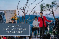 Chi tiết lịch diễn Mây Lang Thang tháng 3/2023 đầy đủ, mới nhất
