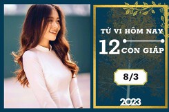 Tử vi hàng ngày hôm nay của 12 con giáp 8/3/2023: Hợi tài lộc ổn định, Tỵ tình duyên ngọt ngào
