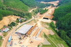 Quảng Ninh: Đang mở rộng đường nối cao tốc Hạ Long - Vân Đồn đến xã Sơn Dương, TP Hạ Long
