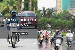 Dự báo thời tiết hôm nay 10/3/2023: Hà Nội trời rét, Đà Nẵng mưa nhỏ về đêm, TP HCM trưa chiều nắng mạnh