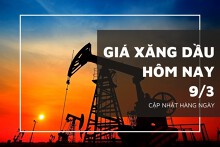 Giá xăng dầu hôm nay 9/3: Tiếp đà giảm nhẹ vào phiên sáng nay