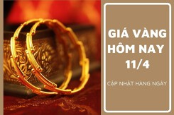 Giá vàng hôm nay 11/4: Ghi nhận giảm 50.000 đồng/lượng