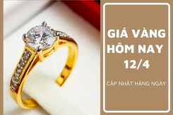 Giá vàng hôm nay 12/4: Điều chỉnh tăng từ 50.000 đồng/lượng đến 100.000 đồng/lượng