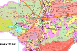Bản đồ quy hoạch giao thông phường Đội Cấn, TP Tuyên Quang, tỉnh Tuyên Quang giai đoạn 2021 - 2030