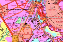 Bản đồ quy hoạch sử dụng đất phường Hưng Thành, TP Tuyên Quang, tỉnh Tuyên Quang giai đoạn 2021 - 2030