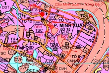 Bản đồ quy hoạch sử dụng đất phường Minh Xuân, TP Tuyên Quang, tỉnh Tuyên Quang giai đoạn 2021 - 2030