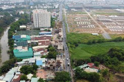 Hình ảnh tái xây cầu Nam Lý sau 4 năm dừng thi công ở TP Thủ Đức