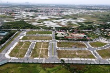 Đất đấu giá vùng ven Hà Nội: Hơn 100 triệu đồng/m2 thời 'sốt' đất, nay ngoài 30 triệu không ai mua
