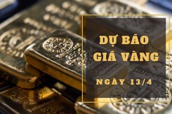 Dự báo giá vàng 13/4: Tăng vào đầu phiên theo thị trường thế giới?
