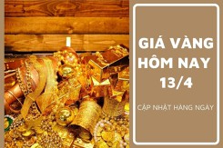 Giá vàng hôm nay 13/4: Vàng SJC ổn định, neo quanh ngưỡng 67 triệu đồng/lượng