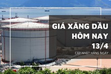 Giá xăng dầu hôm nay 13/4: Tiếp đà đi lên hơn 1% trên sàn Tokyo