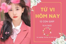 Tử vi hàng ngày hôm nay của 12 con giáp 13/4/2023: Ngọ công việc gặp khó khăn, Mùi tài lộc thăng tiến