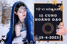 Tử vi hôm nay của 12 cung hoàng đạo ngày 15/4/2023: Song Tử tài lộc rủng rỉnh, Ma Kết tình cảm mất cân bằng