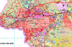 Bản đồ quy hoạch sử dụng đất phường Mỹ Lâm, TP Tuyên Quang, tỉnh Tuyên Quang giai đoạn 2021 - 2030