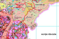 Bản đồ quy hoạch sử dụng đất phường Nông Tiến, TP Tuyên Quang, tỉnh Tuyên Quang giai đoạn 2021 - 2030