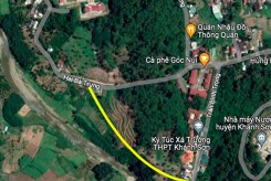 Đường sẽ mở ở thị trấn Tô Hạp, huyện Khánh Sơn, tỉnh Khánh Hòa