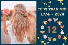 Tử vi tuần mới của 12 con giáp từ 17/4 đến 23/4: Thìn tài lộc rực rỡ, Hợi sự nghiệp trầm lắng