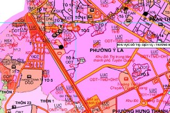 Bản đồ quy hoạch giao thông phường Ỷ La, TP Tuyên Quang, tỉnh Tuyên Quang giai đoạn 2021 - 2030