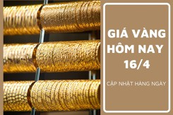 Giá vàng hôm nay 16/4: Vàng SJC giao dịch quanh ngưỡng 67 triệu đồng/lượng