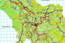 Bản đồ quy hoạch giao thông huyện Chiêm Hóa, tỉnh Tuyên Quang giai đoạn 2021 - 2030