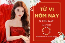 Tử vi hàng ngày hôm nay của 12 con giáp 16/4/2023: Mão công việc chuyển biến, Ngọ tình duyên nở rộ