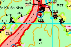Đất có quy hoạch ở xã Bình Nhân, huyện Chiêm Hóa, tỉnh Tuyên Quang