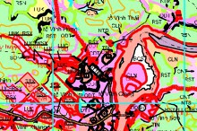 Bản đồ quy hoạch sử dụng đất thị trấn Vĩnh Lộc, huyện Chiêm Hóa, tỉnh Tuyên Quang đến năm 2030