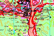 Bản đồ quy hoạch giao thông thị trấn Vĩnh Lộc, huyện Chiêm Hóa, tỉnh Tuyên Quang đến năm 2030