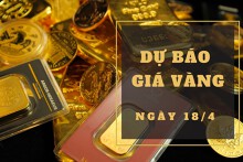 Dự báo giá vàng 18/4: Xu hướng tăng sẽ duy trì?