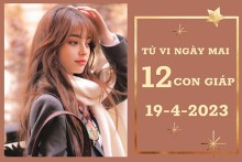 Tử vi ngày mai của 12 con giáp 19/4/2023: Mùi vượng tài lộc, Tuất công việc suôn sẻ