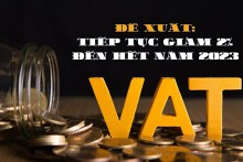 Bộ Tài chính đề xuất tiếp tục giảm 2% thuế VAT hết năm 2023