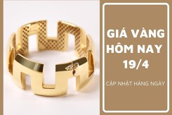 Giá vàng hôm nay 19/4: Vàng SJC ghi nhận sự ổn định trên cả nước