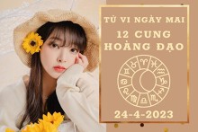 Tử vi ngày mai của 12 cung hoàng đạo 24/4/2023: Nhân Mã tài lộc kém vượng, Ma Kết tình yêu xung đột