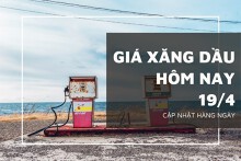 Giá xăng dầu hôm nay 19/4: Dứt đà tăng, đảo chiều giảm gần 1%