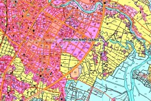 Bản đồ quy hoạch sử dụng đất phường Ninh Giang, thị xã Ninh Hòa, tỉnh Khánh Hòa giai đoạn 2021 - 2030