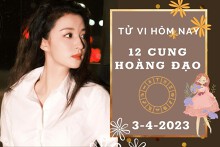 Tử vi hôm nay của 12 cung hoàng đạo ngày 3/4/2023: Song Tử tài lộc dồi dào, Ma Kết tình cảm mơ hồ