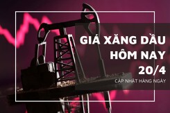 Giá xăng dầu hôm nay 20/4: Tiếp đà lao dốc gần 2%