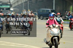 Dự báo thời tiết hôm nay 22/4/2023: Hà Nội không mưa, Đà Nẵng vẫn nắng nóng gay gắt, TP HCM có thể mưa về chiều