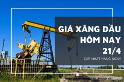 Giá xăng dầu hôm nay 21/4: Duy trì đà giảm ngày thứ ba liên tiếp